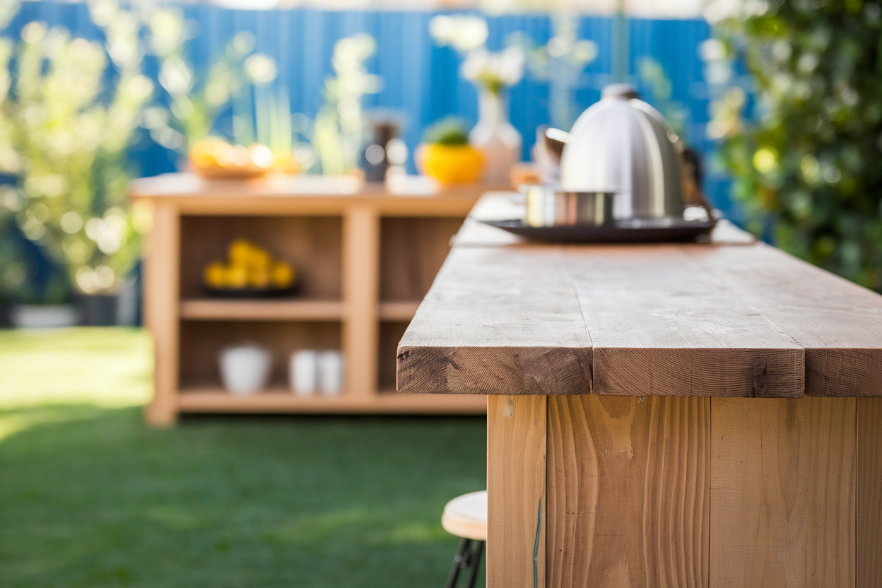 Cuisine d'Été : Comment Construire votre Espace Extérieur Fait Maison