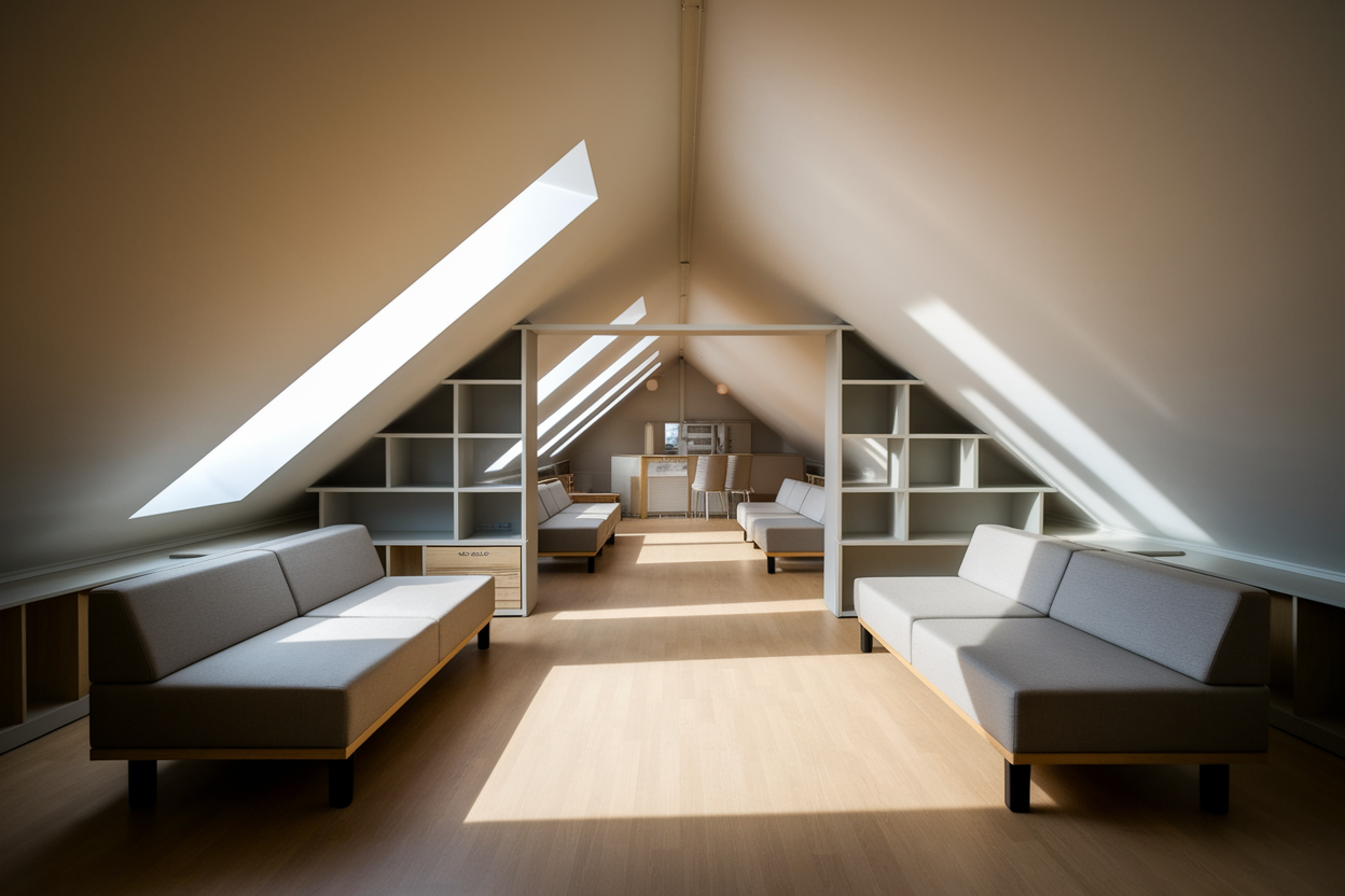 Appartement Mansardé : Astuces d'Aménagement et Solutions de Meuble pour Optimiser l'Espace