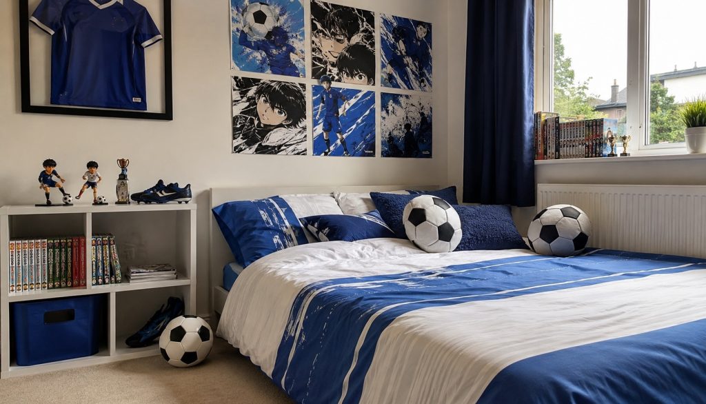 Comment décorer la chambre d'un enfant passionné de foot ?