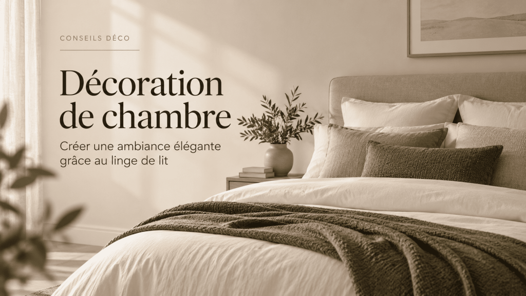 Décoration de chambre : créer une ambiance élégante grâce au linge de lit